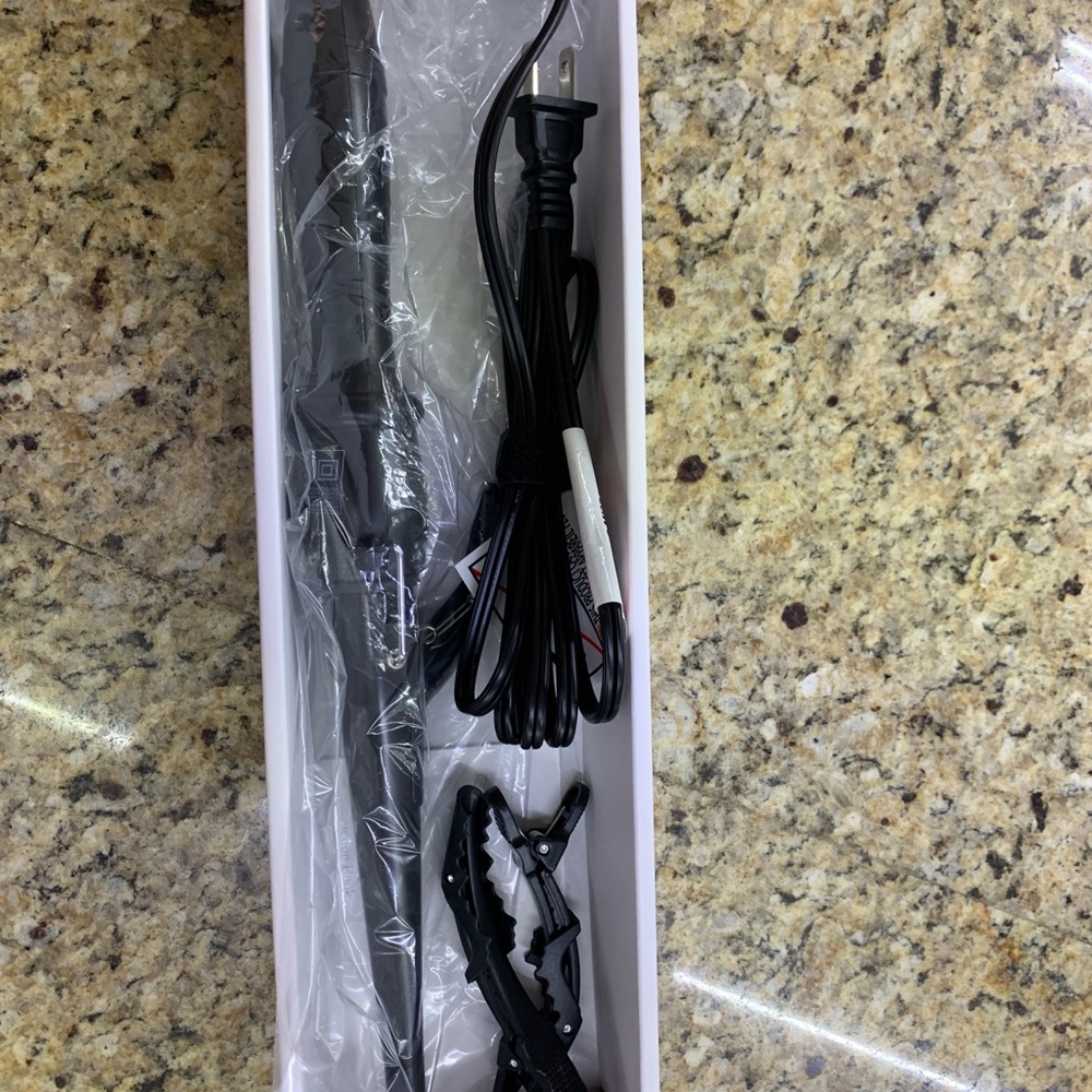 COPY - Wazor Hair Curler 1/2 to 1 Conical Ceramic Barrel Hair Curling Iron.